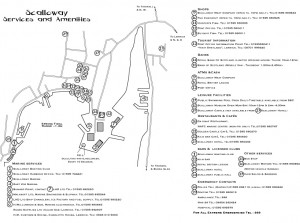 List and location of many useful services in Scalloway